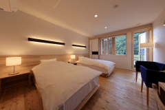 A-TYPE：木のぬくもりあふれるスタンダードな洋室ツイン