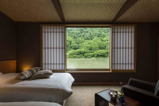 ＜別館・牧水庵＞リバービューツイン　/　27平米　バス付　※禁煙※