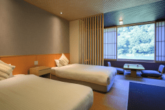 別館・牧水庵　リビング付きコネクティング和モダン