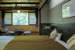 【本館】リバービュー和室ベッドルーム/32平米・バス付　※禁煙※