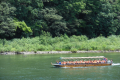 最上川芭蕉ライン舟下り／数々の絶景ポイントを巡る約1時間の船旅