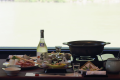 【夕食例】紅だから味わえる最上の味覚を満喫。料理に合わせて山形のお酒も様々ご用意