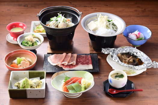 『上州牛＆上州もち豚しゃぶしゃぶ』プラン