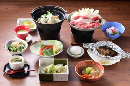 『上州牛すき焼き』プラン