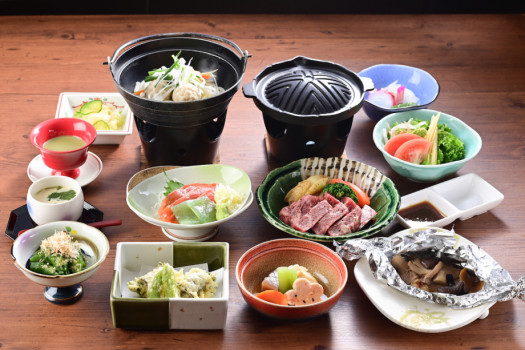 『上州牛のステーキ』プラン
