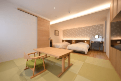 和モダンツイン「初音（はつね）」2024リニューアル※食事は会食場