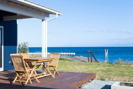 【Berretta Tent】4張床、室內面積39㎡＜皇家藍＞ 海景獨創帳篷