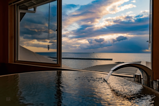 【Mare Dome】2張床、室內面積38㎡＜藍色＞海景・圓頂型帳篷