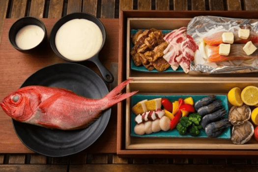 【1泊2食】ミシュラン星獲得店「料和 大道」監修｜海鮮と黒毛和牛を堪能する特別グランピングBBQプラン
