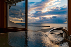 【マーレドーム】2ベッド・38㎡＜アズール＞オーシャンビュー・ドーム型テント