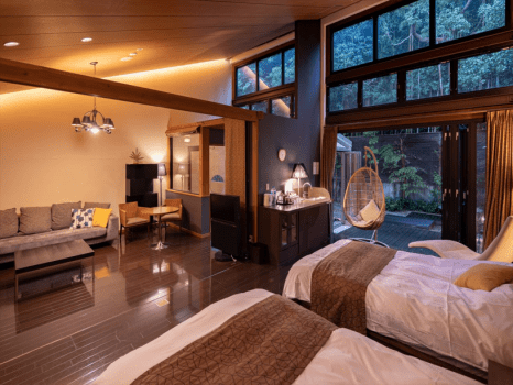 かきつばた　客室