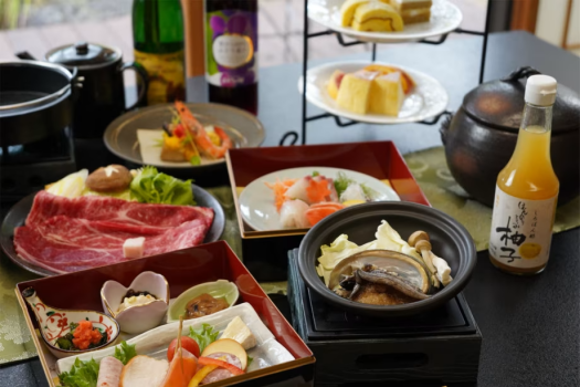 お部屋食　※秋・冬お料理イメージ（内容は仕入れ等により異なります）