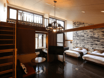 かきつばた【コテージ洋室・露天風呂付】