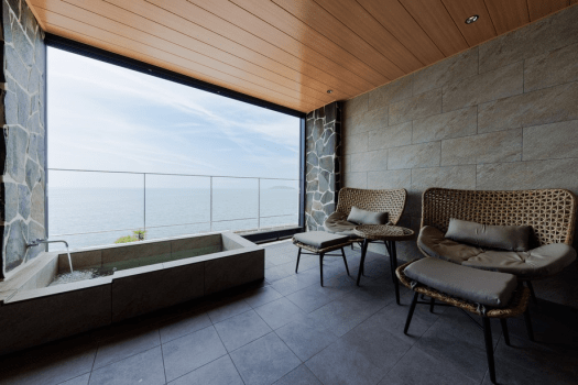 【離れ ゆらぎ】煌めく三河湾と絶景露天風呂｜海に抱かれ、心解き放つ極上プライベート