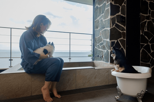 【離れ ゆらぎ】煌めく三河湾と絶景露天風呂｜海に抱かれ、心解き放つ極上プライベート