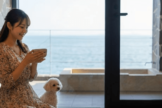 【公式限定｜5～6月】離れ ゆらぎ｜露天風呂Ｘ西尾抹茶を楽しむ海辺のおこもり連泊｜三河会席◆極と特別会席〈2泊4食〉