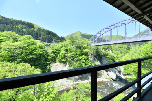 Deluxe Room 【Kaze no Yakata】 (60 m2) - View overlooking a beautiful valley