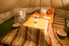 ★こたつであったか冬キャンプ★グランピングサイト★ 2〜3名様までご利用可能なテントサイト（Aサイト）