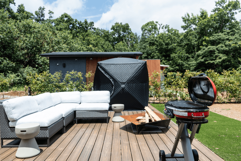 【お盆プラン】素泊まり BBQセット付　グランピングでアウトドアを満喫！プライベートサウナで非日常の1日を＜8月8日～8月15日＞