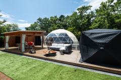 【グランピング曙光】1棟貸150平米 サウナ＆焚火スペース付