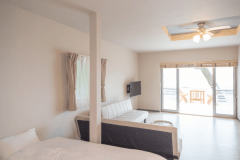 【1棟貸切/1〜6名】駿河湾を望むC棟（バス・トイレ付）