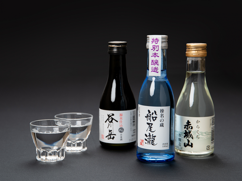 *【日本酒飲み比べプラン】群馬の地酒セットが付いたプランです *【日本酒飲み比べプラン】群馬の地酒セットが付いたプランです