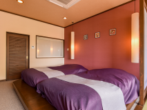 *【和モダン客室一例】ツインベッド＆和室「しのわ」※禁煙※