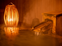 *野のしずく【黄金の湯をかけ流し露天風呂付き客室】