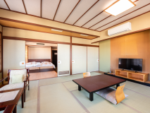 * 【和洋室】2023年12月リニューアルした角部屋の和洋室（バストイレ付）