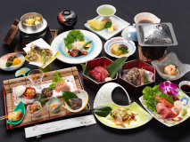 *【湯山会席】メインは上州牛の鉄板焼。品数豊富な最上級コース。