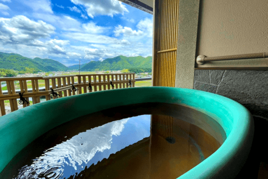 【喫煙】露天風呂付和洋室（陶器露天風呂）