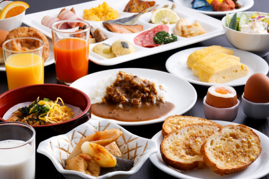《ご朝食》播磨・姫路の朝食グルメバイキング　地産地消の旬の食材を取り揃えた人気の朝食バイキング(お日にちにより和定食の場合あり)