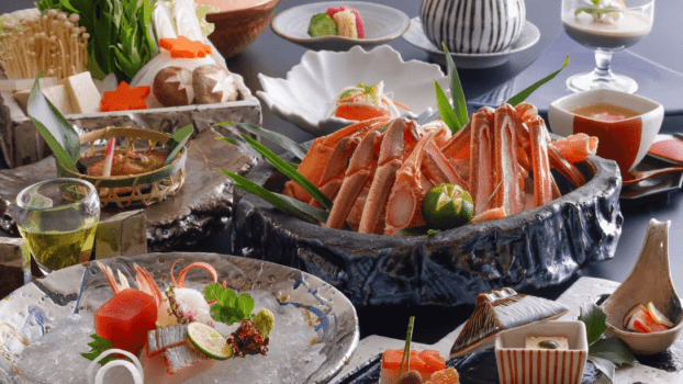＜冬季限定＞蟹すき会席（イメージ）
