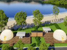 【12月組限定クリスマスプラン】三重・熊野の海の幸や山の幸とクリスマスミニケーキを楽しむオーシャングランピング【1泊2食付き】