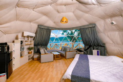 【火水木カップル・ペア限定】超お得で気軽に雰囲気を楽しむオーシャングランピングドーム