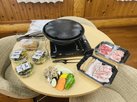 【BBQ/しゃぶしゃぶ付】日帰りプライベートサウナ【4時間】