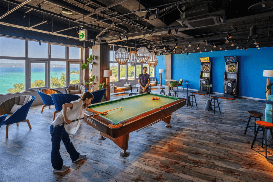 【ランドリー＆ラウンジ２ＬＤＫ】フリーフロー＆遊びコンテンツ満載のシェアスペース。