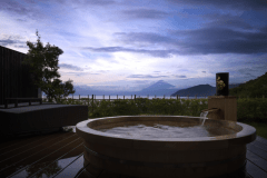 【山の音】温泉露天風呂付客室　富士山と美しい駿河湾を一望