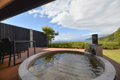 【山の音】温泉露天風呂付客室　富士山と美しい駿河湾を一望