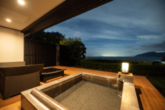 【雲引き】温泉露天風呂付客室　富士山と美しい駿河湾を一望