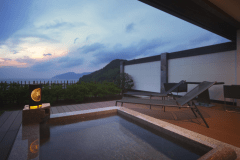 【潮満つ】温泉露天風呂付客室　富士山と美しい駿河湾を一望