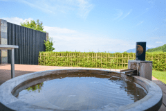 【波の風】温泉露天風呂付客室　富士山と美しい駿河湾を一望