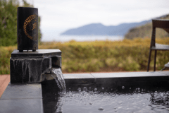 【虹の端】温泉露天風呂付客室　富士山と美しい駿河湾を一望