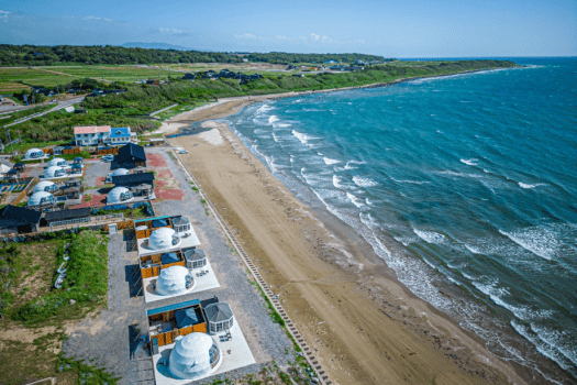 海景套房圓頂帳篷【附桑拿／按摩浴池】