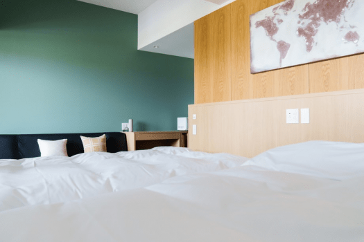 【ホテル】＜ペットフレンドリー＞テラスファミリー｜山側 (31平米)