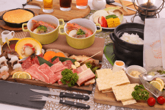 ≪ペットもOK≫【連泊】連泊でお得に！■「美味！鹿児島産肉づくしBBQコース」連泊割プラン■(2食付)