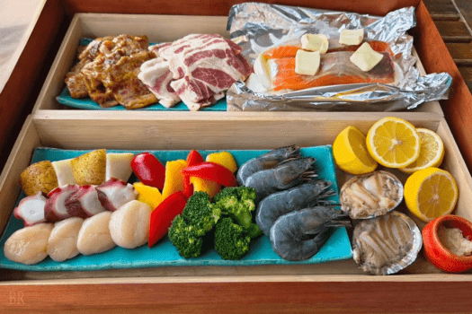 ＜一人当たり料金>【1泊2食・トップグレードBBQ】ミシュラン星獲得店&ldquo;料和　大道&rdquo;が手掛ける、トップグレードのBBQをプライベート空間で堪能～Private Villa Awaji The Suite