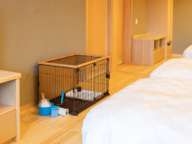 思い出のご旅行を愛犬と一緒に･･･。愛犬同伴専用ルームをご用意しました。