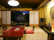 和室10畳／禁煙 【温泉街を望むお部屋】貸切露天サービス♪