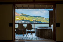 槇の露天風呂付客室／禁煙／3階／街絶景ランキング1位の夜景